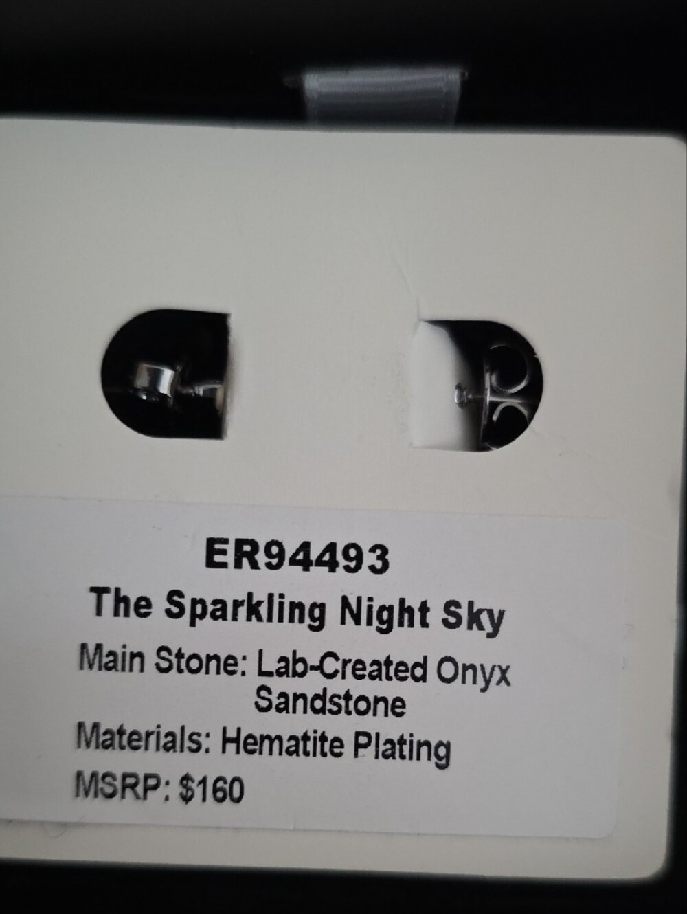 Bomb Party Obsidia The Sparkling Night Sky Earrings - Picture 4 of 4
